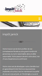 Mobile Screenshot of impot-janick.com
